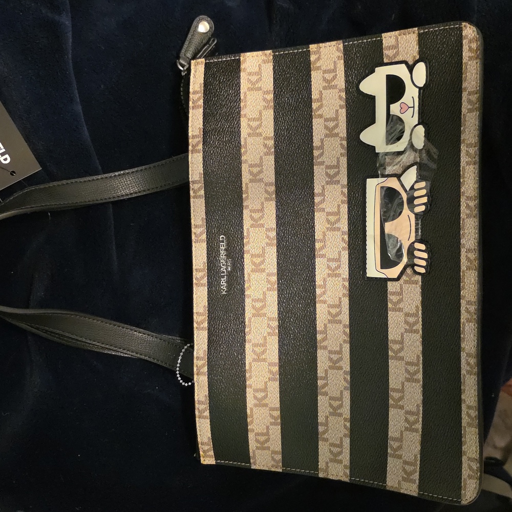 Karl Lagerfeld Paris crossbody purse handbag new with tags